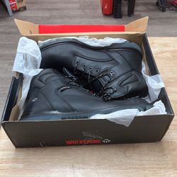 Wolverine I-90 EPX Men's 6 inch Work Boots - Leather Composite-Toe - Black 13(EW)