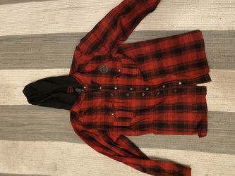 Harley Davidson Motorcycle Club plaid jacket SIZE MEDIUM