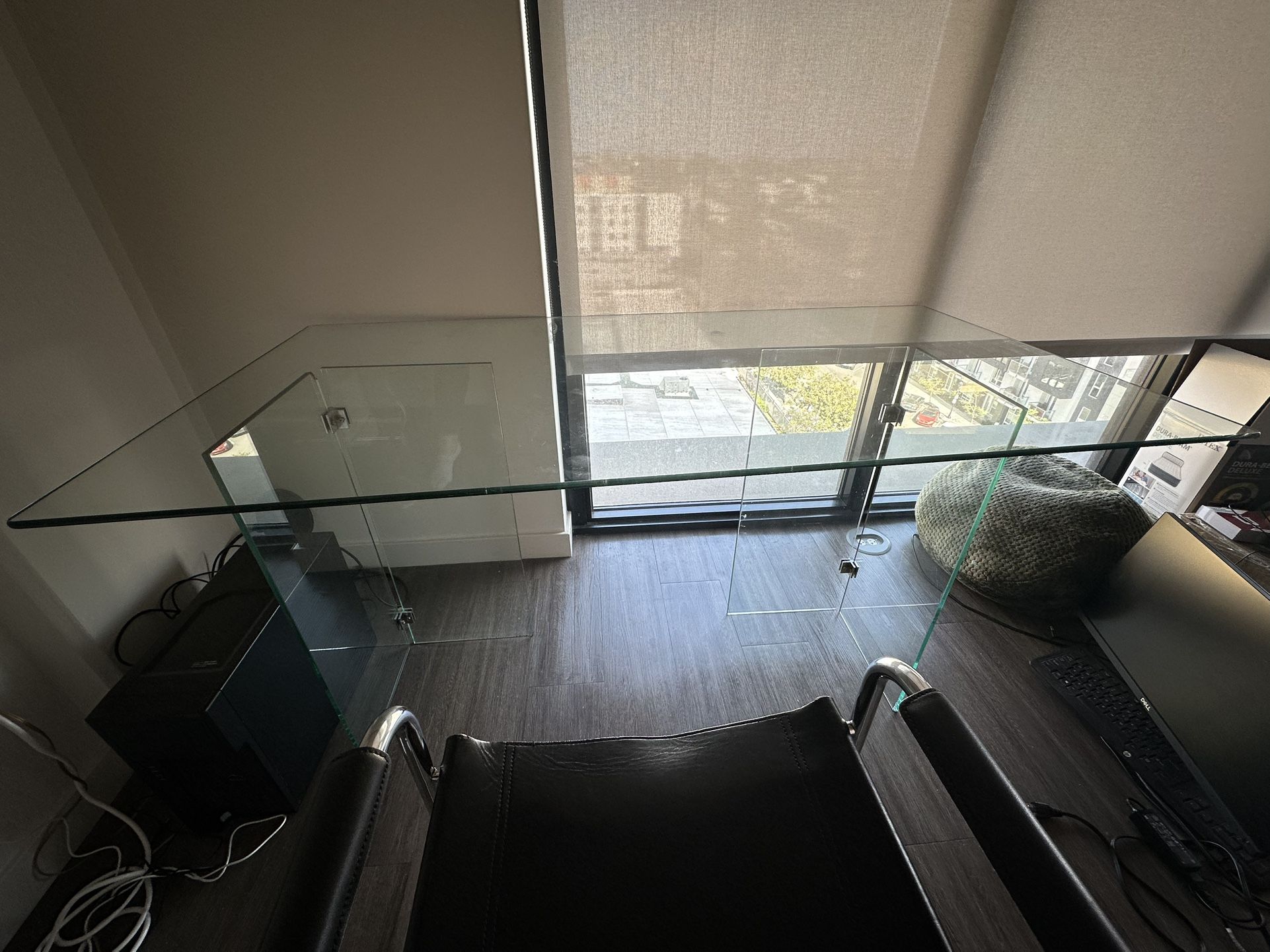 Full Glass Desk/dining Table