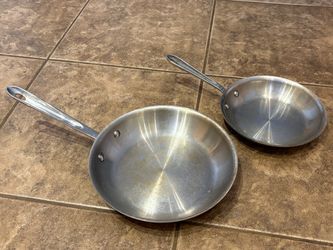 All-Clad 10” and 8” fry pans