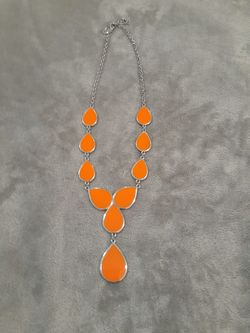 Orange necklace