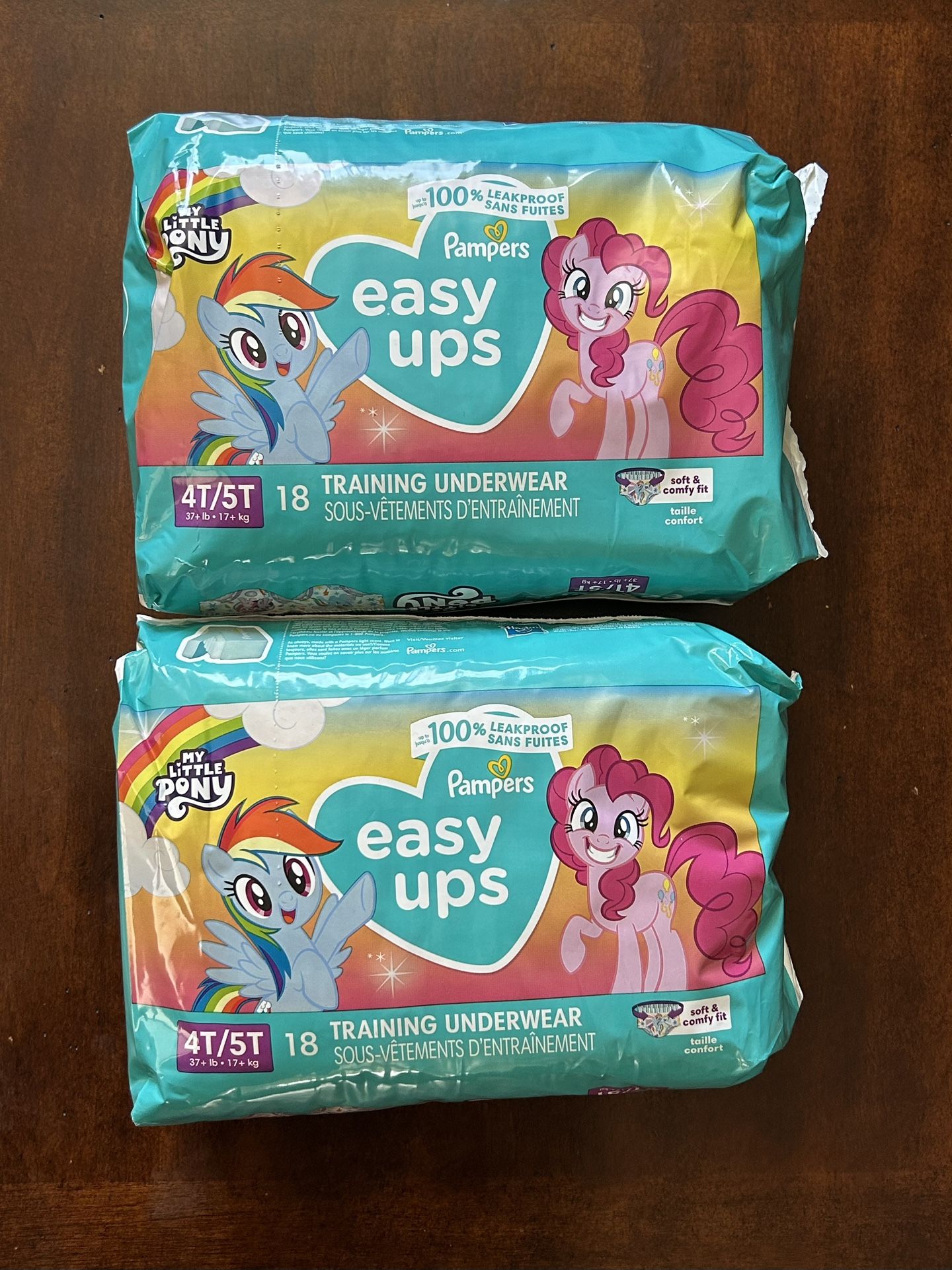 Pampers Easy Ups 4T/5T 2 For $12