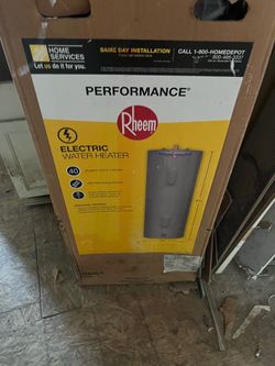 Rheem performance 40-gallon electric water heater