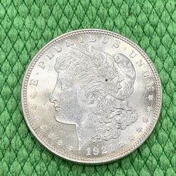 1921 BU Morgan Silver Dollar 