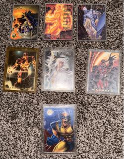 26/Marvel Trading Cards, Holoflash, Masterpieces, From The Early 90’s