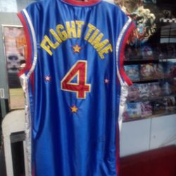 Signed Harlem Globetrotters  Flight Time Jersey Size 2xl