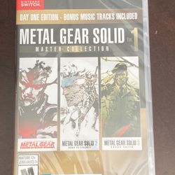 Metal Gear Solid Master Collection Vol. 1 Nintendo Switch Action Shooter Snake C