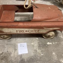 AMF fire Chief Pedal Car