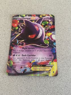 Gengar EX Jumbo Pokemon Card