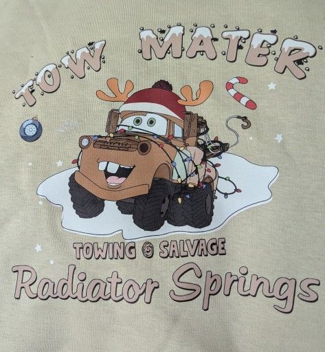 Tow Mater Holiday Sweatshirt