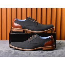 Perry Ellis Portfolio Ultra Foam Winston | Grey/Leather