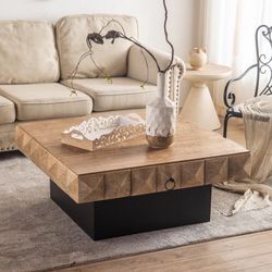 Wood Coffee Table 