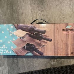 Willow Wood Wine Rack