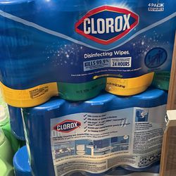 Clorox Wipes And Crest Toothpaste 