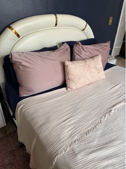 Queen bed and mattress