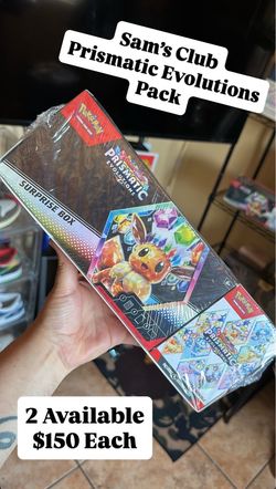 Sam’s Club Prismatic Evolutions Pack