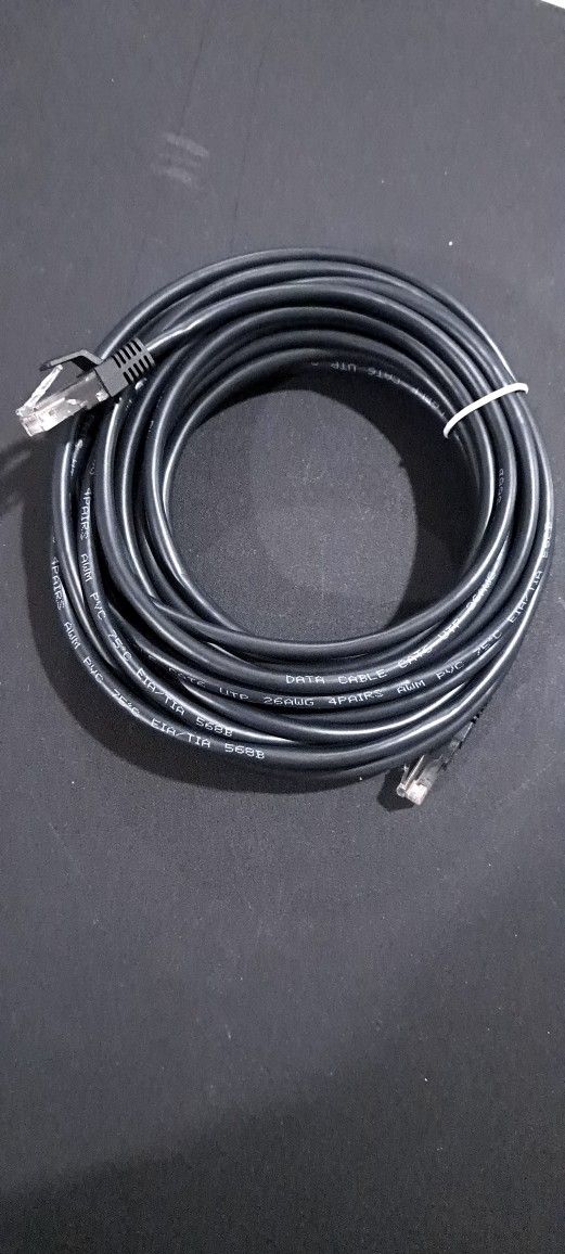 Ethernet Cat 6A 25ft Cable