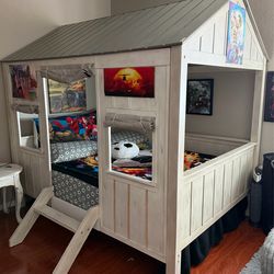 Kids Playhouse Bed