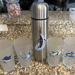 Guy Harvey Drinking Set