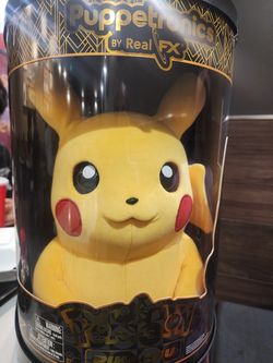 Pikachu puppetronics.