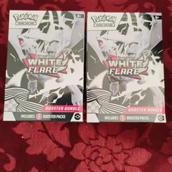 2 Pokemon White Flair Booster Bundle