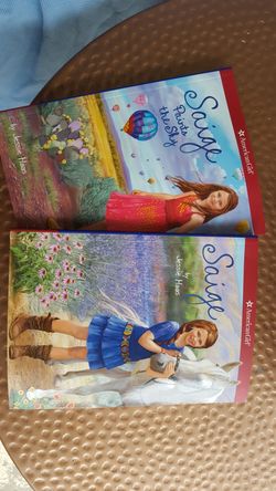 American Girl reading books
