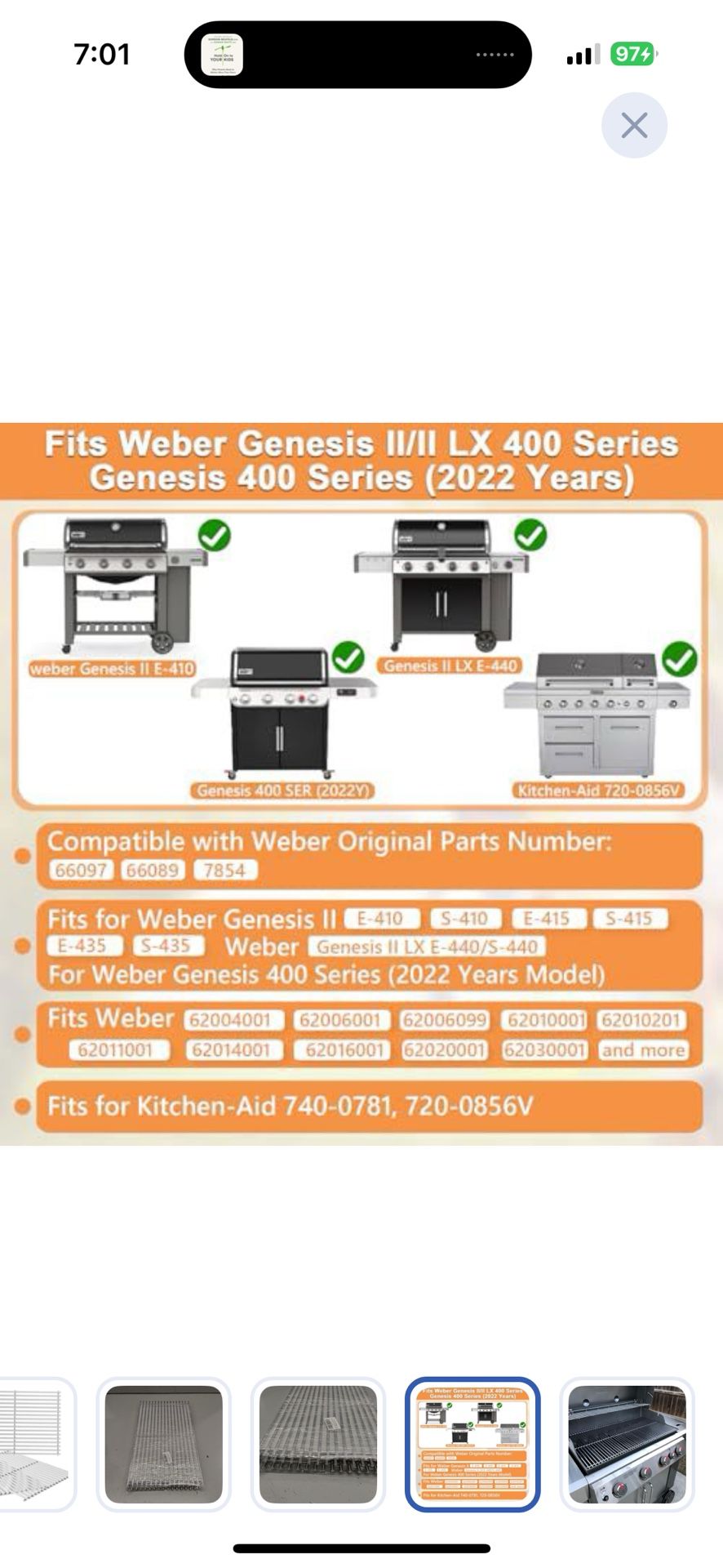 Grill Grates + Accessories (new)