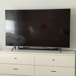 Samsung 65in Flatscreen TV On Legs