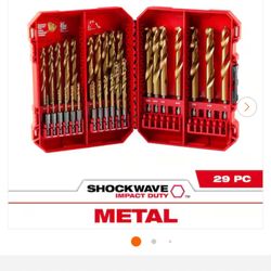 Milwaukee SHOCKWAVE Impact Duty Titanium Drill Bit Set (29-Piece)