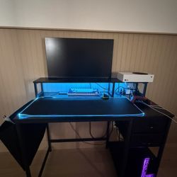 Led Gaming Desk