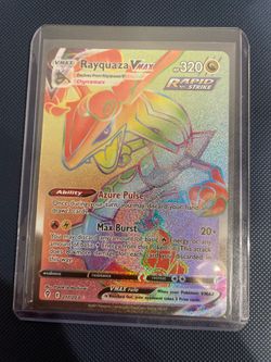 Rayquaza vmax secret rare - evolving skies