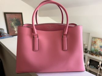 Kate Spade Pink Leather Satchel Handbag