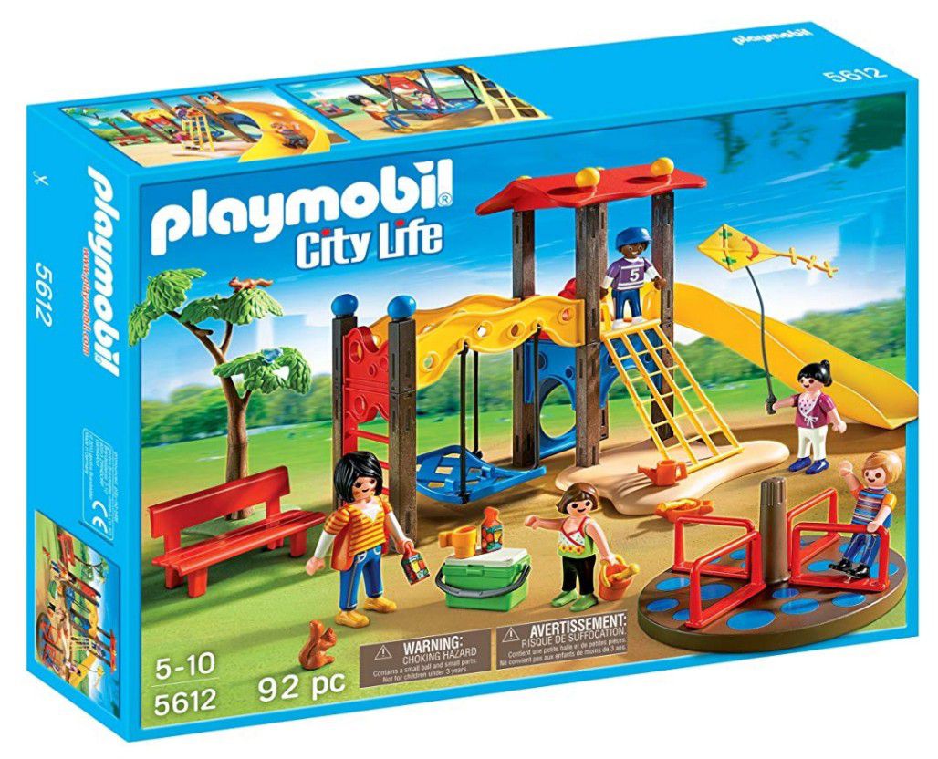 Playmobile city park playground set.