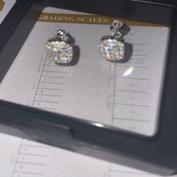 Mossianite Earrings 