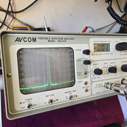 Avcom portable spectrum analyzer 
Model PSA-37D
