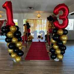 Birthday Balloon Backdrop