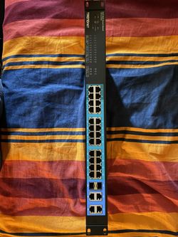 Trendnet 24 port Gigabit PoE Smart Switch TPE-224WS