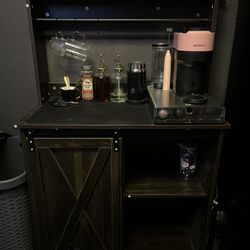 Wood Coffee table/station