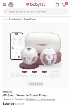 Momcozy M5 breast pump NEW