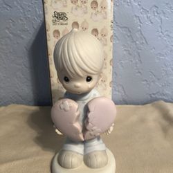 1987 Precious Moments Figurines “This Too Shall Pass” W/Box #114014