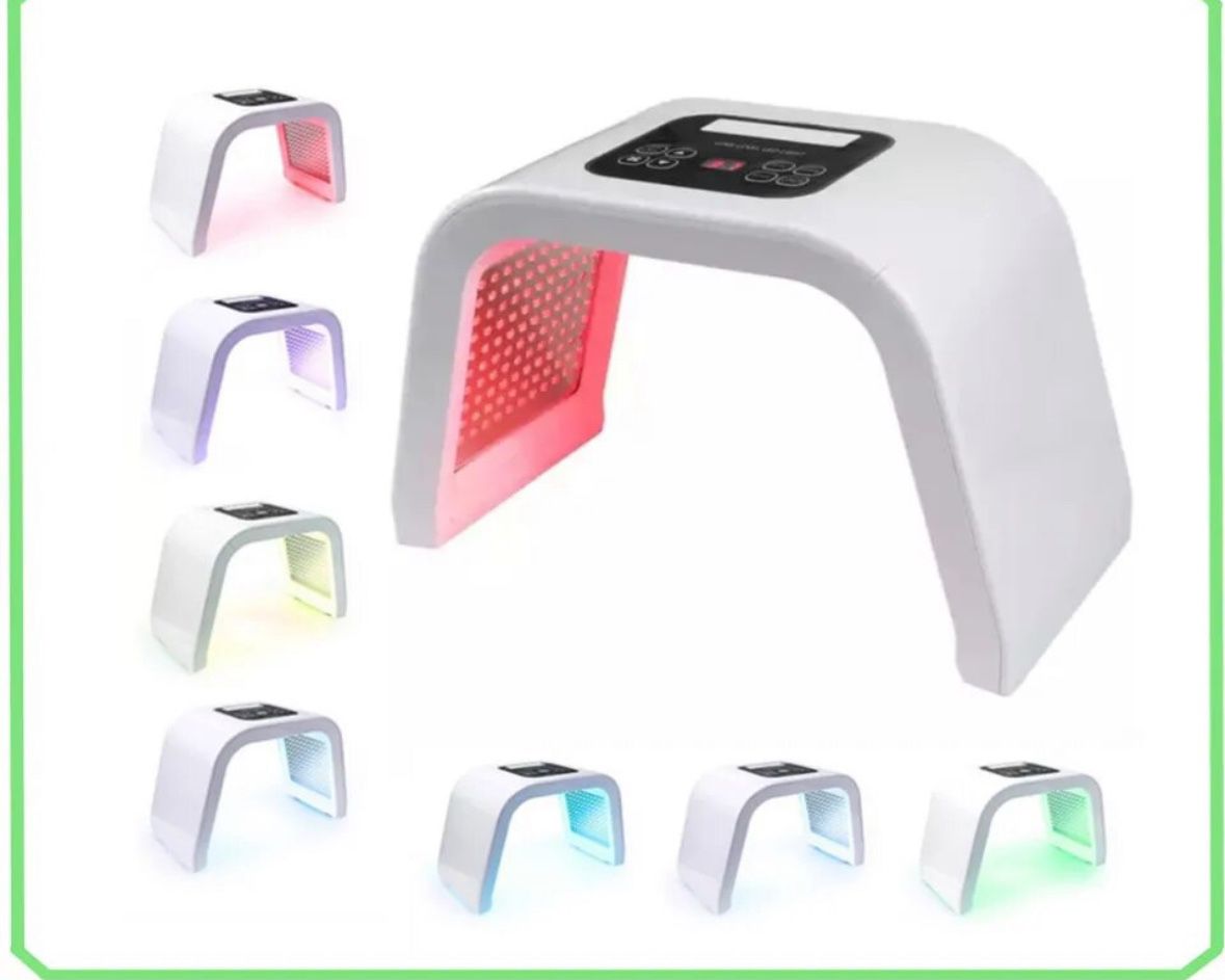 7 In 1 Color Led Face Body Light Therapy Mask Facial 