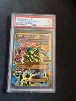 Primal Groudon EX PSA 7