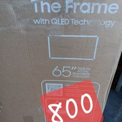 SAMSUNG 65"INCH QLED 4K THE FRAME TV LS03D 