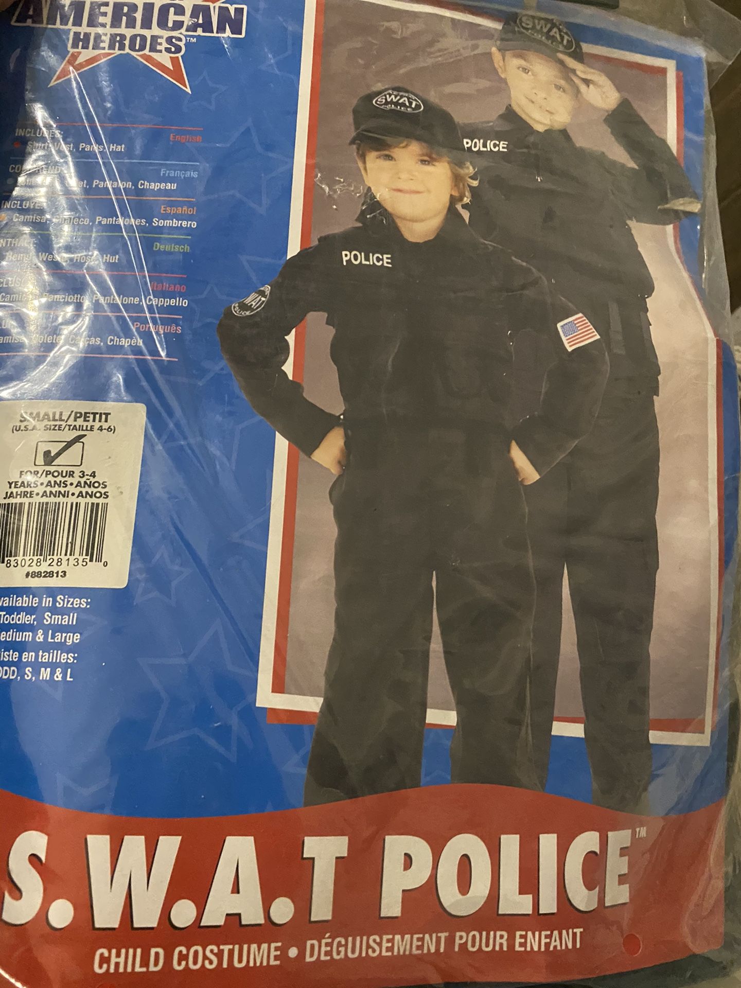 Swat Police Costume