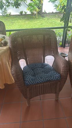 Wicker chair