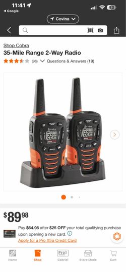 Two way radios