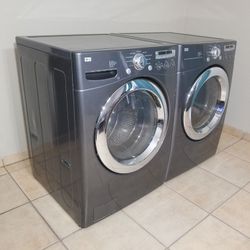 LG Washer And Electric Dryer Free Deliver And Install 6 Month Warranty