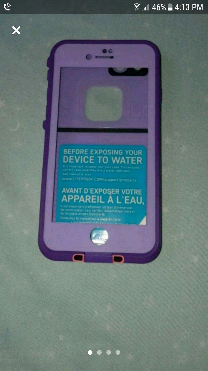 Iphone 7 & 8 lifeproof case