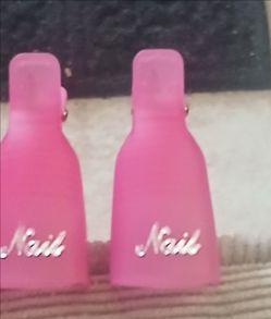 Nail Polish Remover soak-off clips