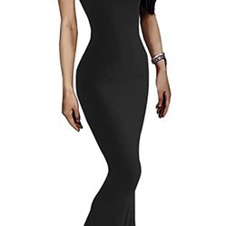 Women Maxi Black Dress
